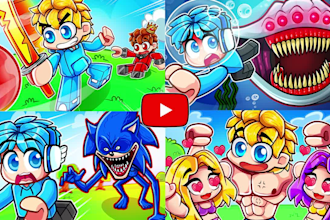 draw cartoon youtube roblox thumbnails in any style