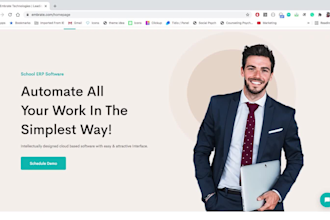 create a dynamic website for you