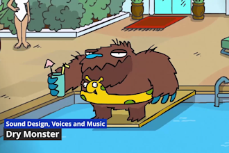 create complex sound design effects for your animated video