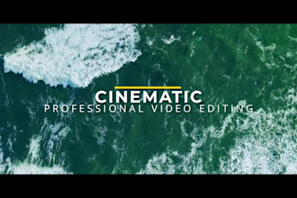 do professional high end video editing