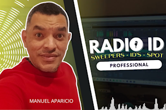 edit, mix and produce custom radio or podcast audio branding