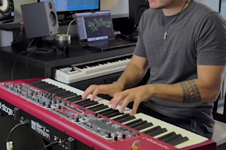 record HQ piano, keyboards and synths for your songs