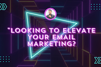 design mailchimp email templates, create email marketing campaigns and engaging