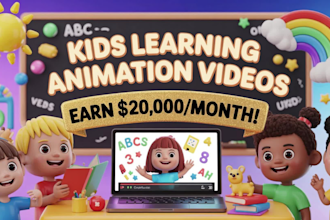 create fun and educational 2d 3d kids animation learning videos that inspire