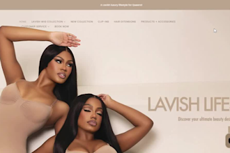 design hair extension website shopify hair extension store hair extension store