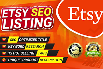 do etsy SEO for etsy product listing to boost your etsy shop sales