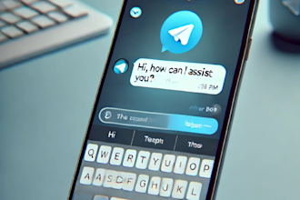develop a custom telegram bot with python