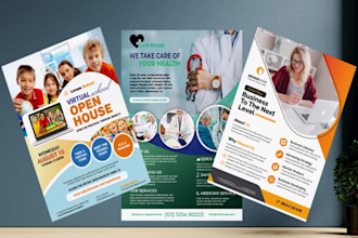 do poster, flyer, sales sheet, rack card quick delivery