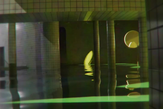 make a realistic found footage backrooms video render