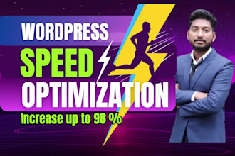 do wordpress website speed optimization, increase website speed, speed up websit