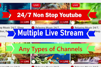 multiple youtube live stream setup as the relaxed guy yellow brick cinema