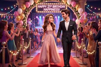 3d pixar style ai animation video 3d romantic storytelling 3d ai proposal video