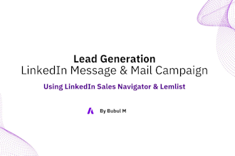 lead generation, email campaign, linkedin outreach