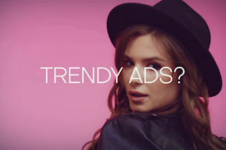 do dynamic fashion cloth show promo, short video ads for fb,insta,tiktok