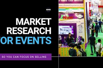 do market research for your scientific event