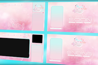 design your vtuber twitch stream overlays