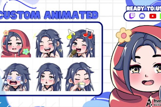 draw twitch emotes, animated emotes chibi emotes, discord emoji