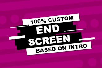 create youtube outro call to action end screen