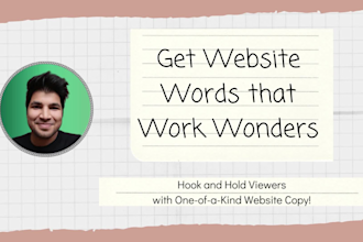 write website copy optimized for SEO to sell your products and services