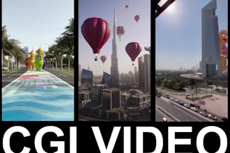 create 3d cgi product video, 3d vfx ads, cgi ads, cgi videos, vfx compositing