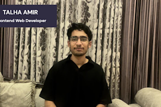 build a high end animated react website
