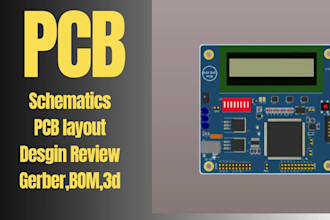 design pcb layout and schematic in altium, easyeda and kicad