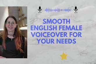 provide voiceover in a calm, soothing english tone