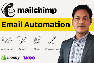 design ecommerce email marketing automation, campaign in mailchimp