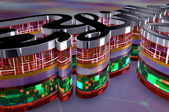 create dynamic 3d logo animation