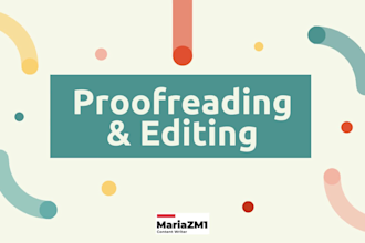 proofread and edit your document in 24 hours