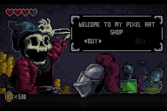 make pixel art drawings and animations for you