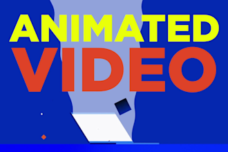 create a high quality custom 2d animated explainer video