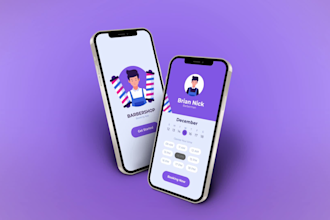 create UI UX animation video