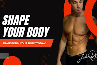 be your online personal trainer and fitness coach