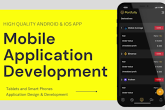 be your mobile app developer, ios, android app development