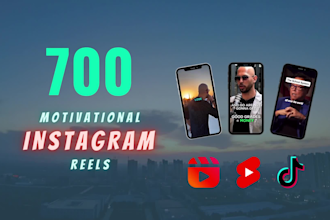 create catchy engaging, motivational instagram reels, shorts