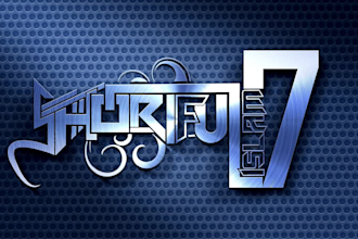 do typography design and creative word art