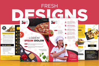design professional business flyer