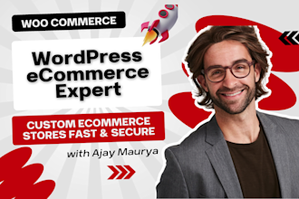 design and customize woocommerce wordpress store