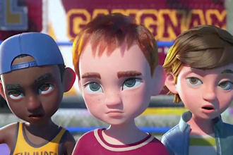 create 3d character animated music, cartoon music video, 3d animated music video