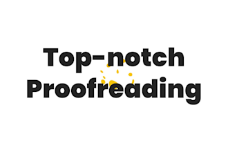 proofread, edit or rewrite your written content