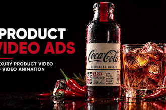 3d product animation, product video ads, luxury product video for brands