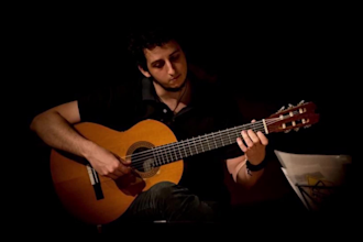 record a classical spanish guitar track