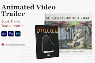 create an animated video teaser for your picture book promo