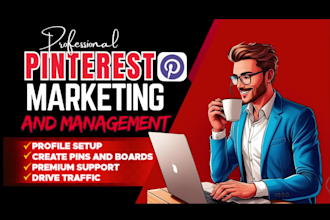manage and grow your pinterest account with organic marketing strategy