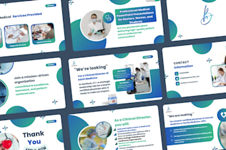 convert medical content into visual powerpoint presentations