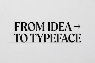 create unique custom font typography font logo and typeface for branding