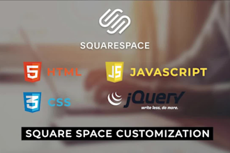 add custom CSS and HTML code to squarespace website