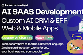 make an ai saas app, website with ai chatbot rag training chatgpt, claude