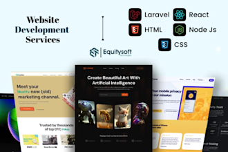 build amazing website design development redesign for your business